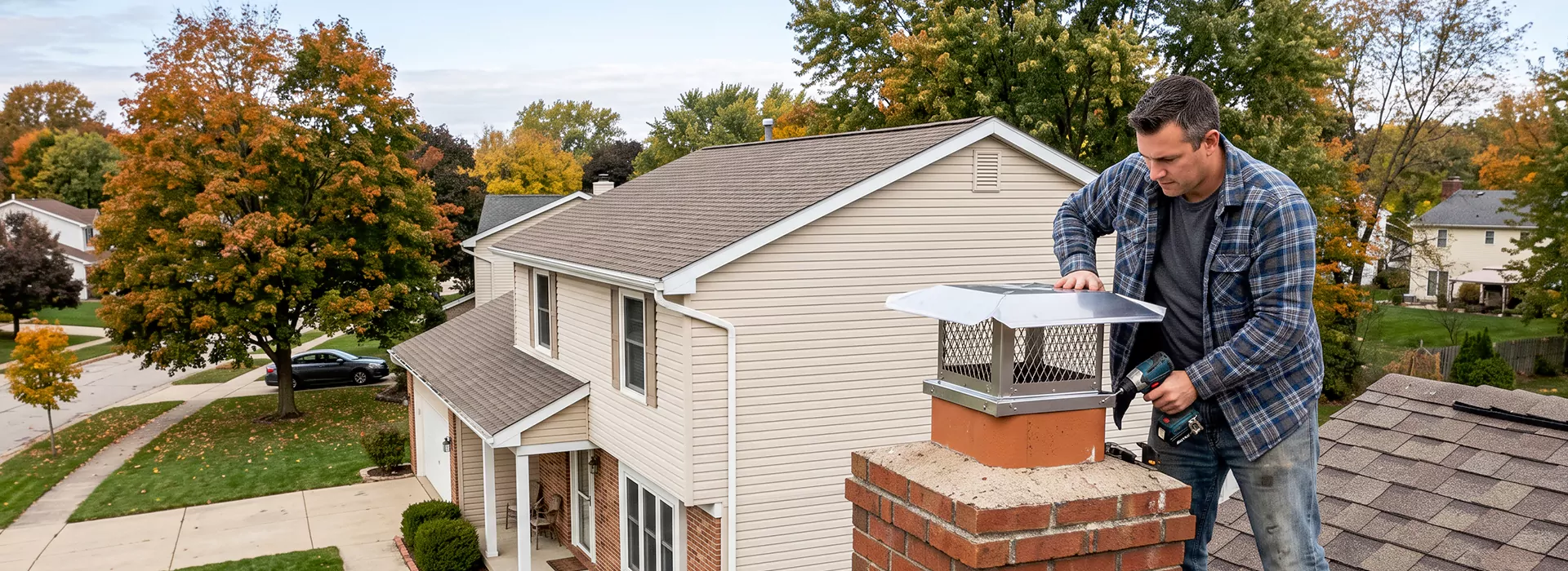 Chimney Cover Installation Pasadena, TX
