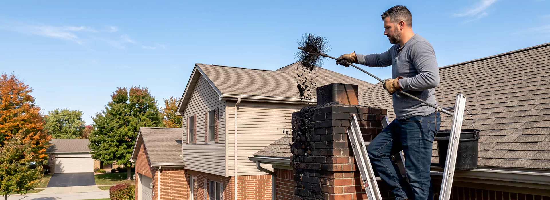 Chimney Creosote Cleaning in Pasadena