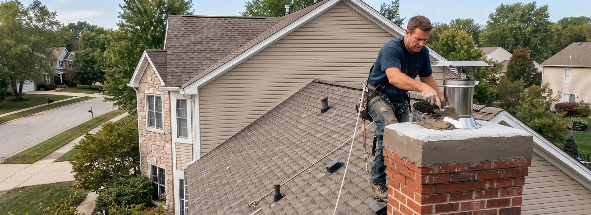 Chimney Crown Installation Pasadena, TX