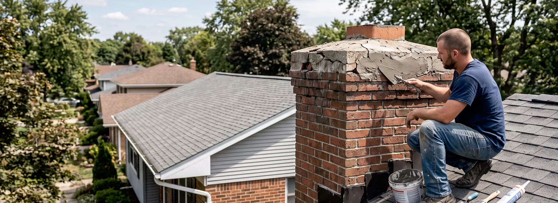 Chimney Crown Repair Pasadena, TX