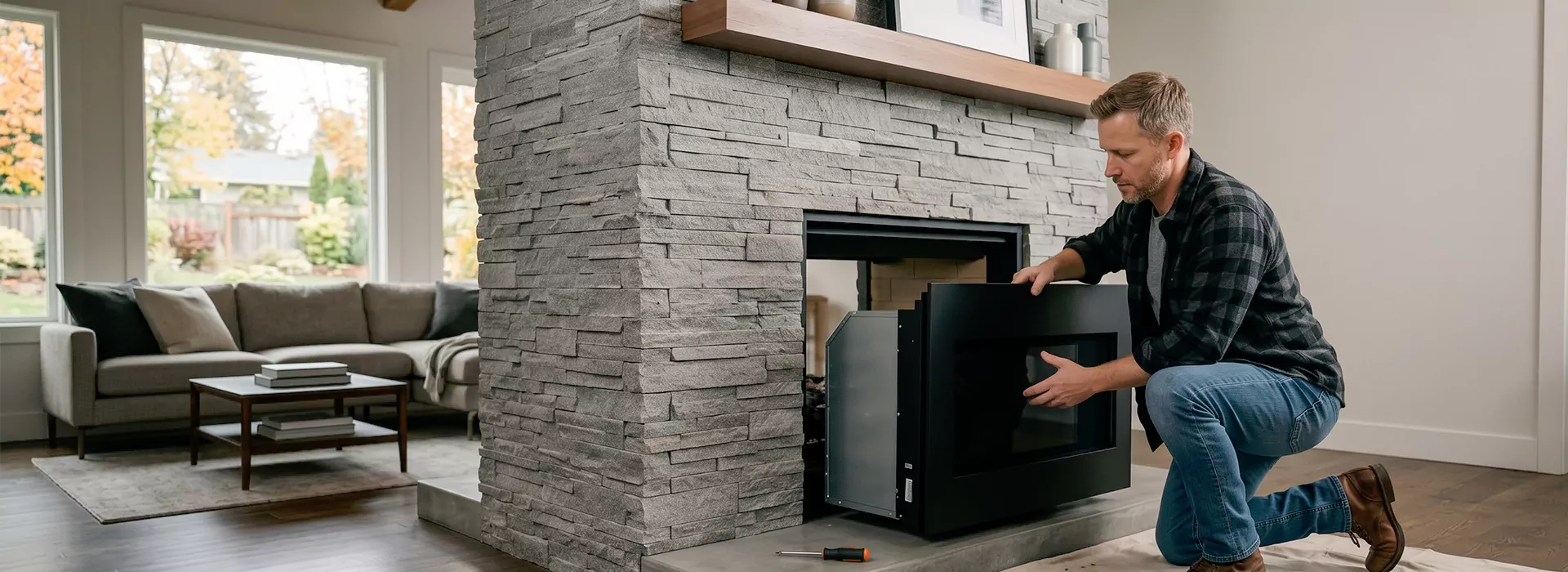 Fireplace Insert Installation Pasadena, TX