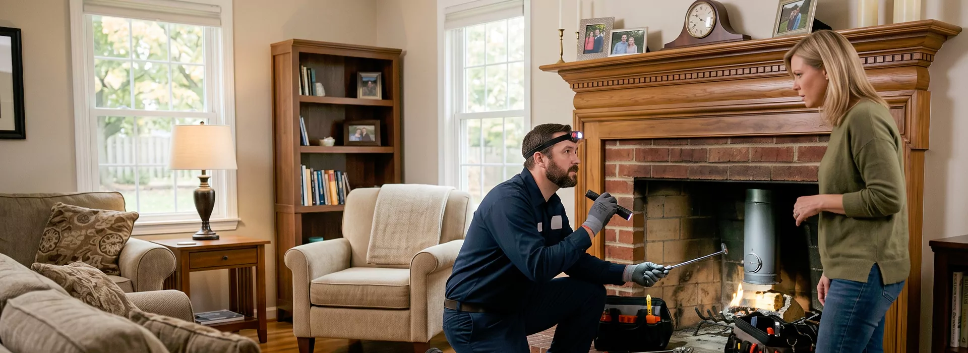 Fireplace Safety Inspection Pasadena, TX