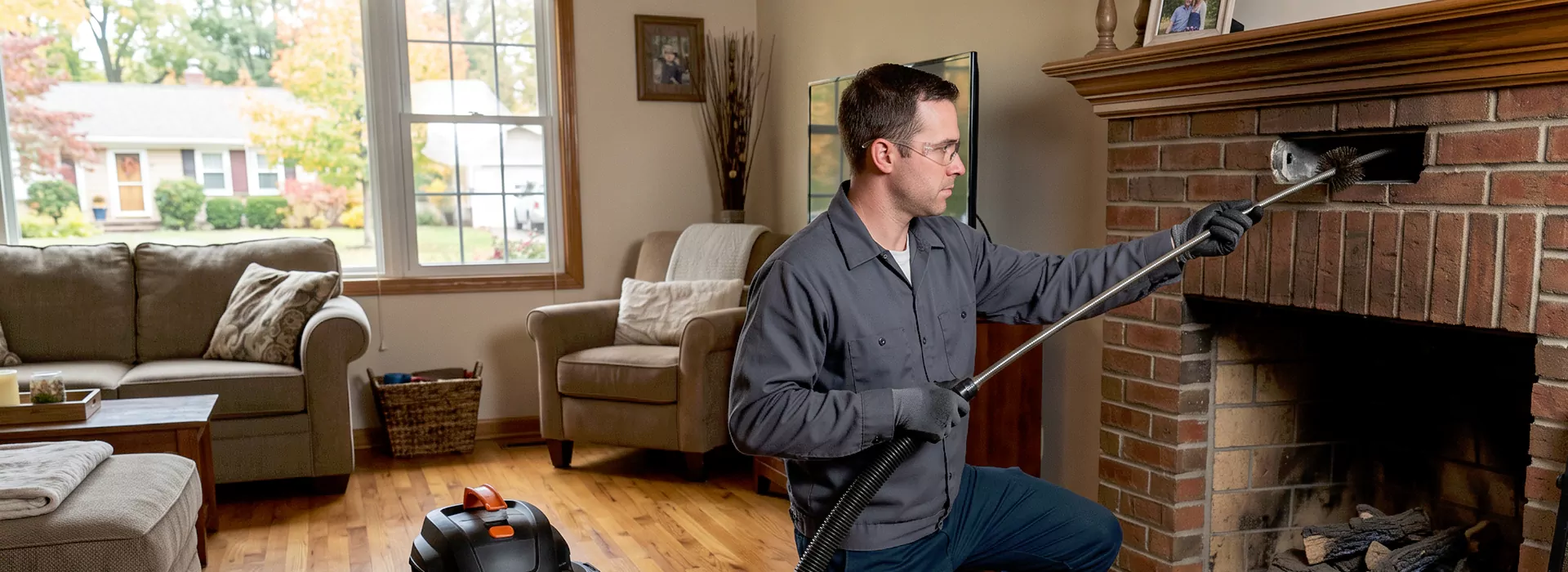Fireplace Vent Cleaning in Pasadena, TX