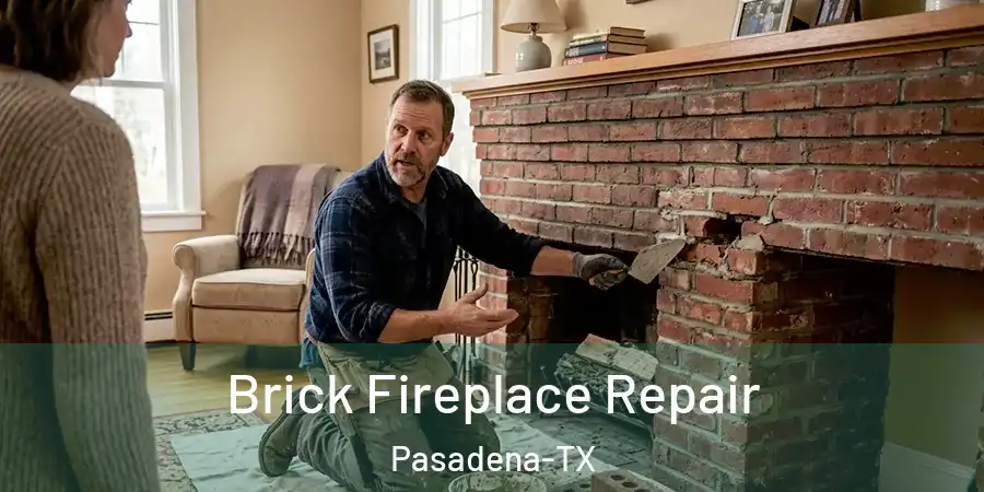 Brick Fireplace Repair Pasadena-TX