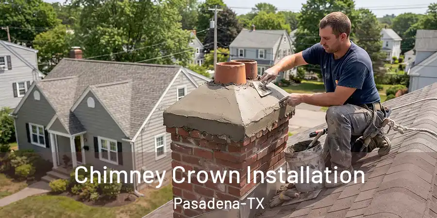  Chimney Crown Installation Pasadena-TX