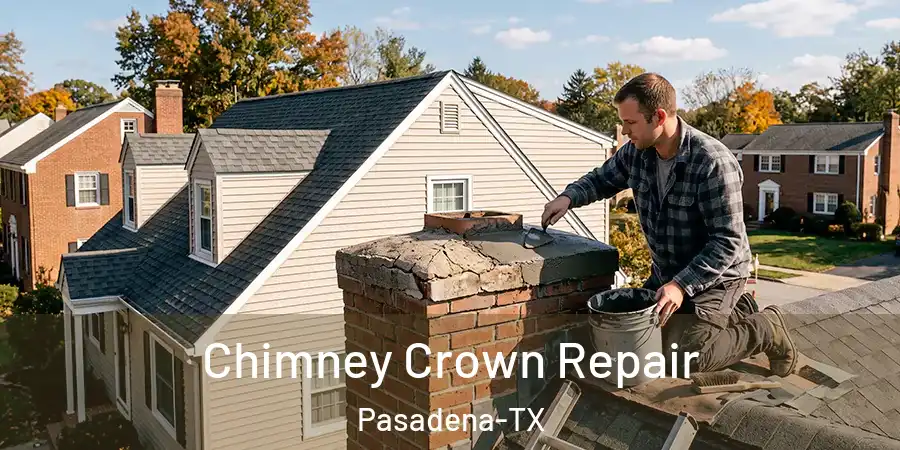 Chimney Crown Repair Pasadena-TX