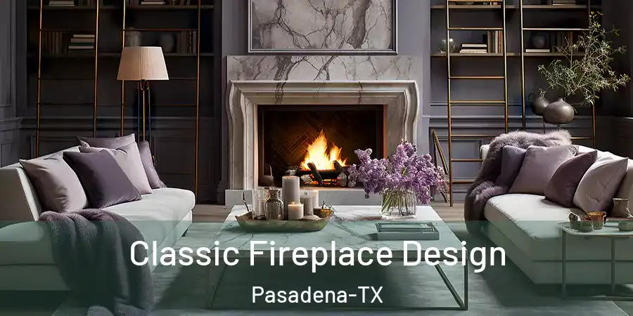  Classic Fireplace Design Pasadena-TX