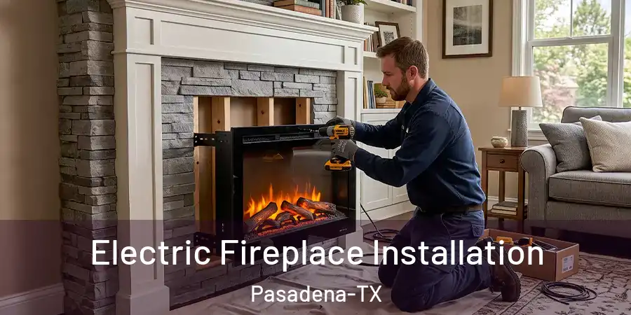  Electric Fireplace Installation Pasadena-TX