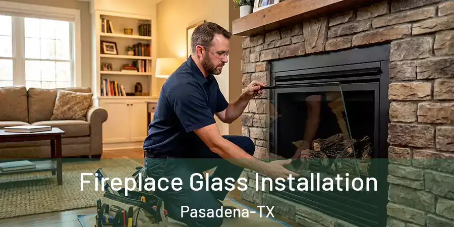 Fireplace Glass Installation Pasadena-TX