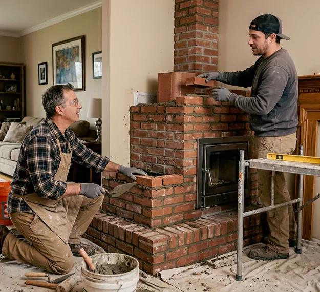 Certified Brick Fireplace Installation Company: Your Local Masonry Fireplace Contractors in Pasadena, TX