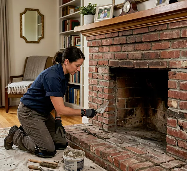 Certified Brick Fireplace Repair Company: Your Local Fireplace Masonry Repair Team in Pasadena, TX