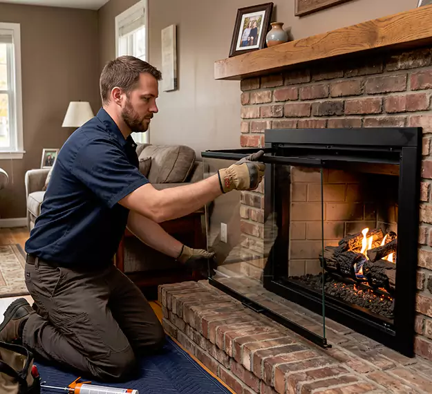 Certified Fireplace Glass Installation Company: Your Local Fireplace Glass Door Installer in Pasadena, TX