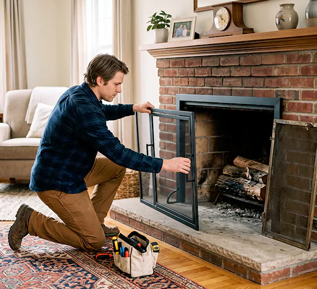 Certified Fireplace Screen Replacement Company: Your Local Fireplace Cover Replacement Team in Pasadena, TX