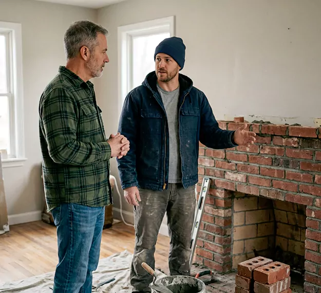 Why Pasadena Homeowners Choose Our Brick Fireplace Installation Team?