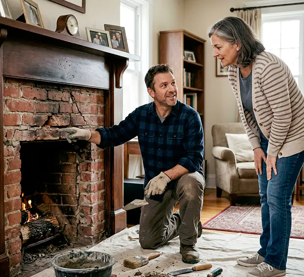 Why Pasadena Homeowners Choose Our Brick Fireplace Repair Team?