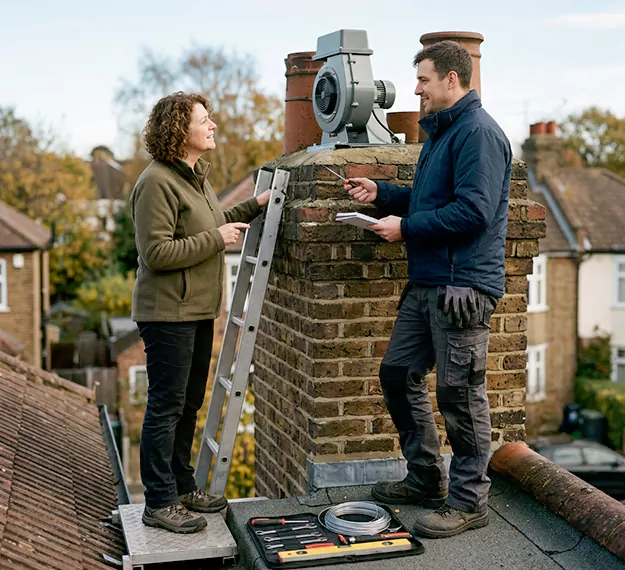 Why Pasadena, TX Homeowners Choose Our Chimney Fan Installation Team?