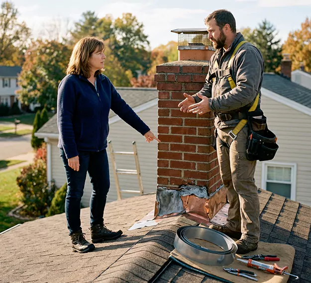 What Makes Our Chimney Flashing Services Different in Pasadena, TX?