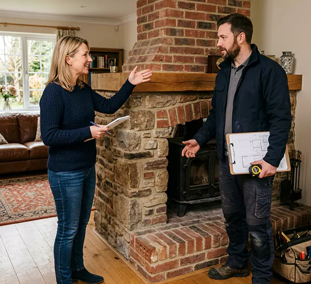 Why Pasadena, TX Homeowners Choose Our Fireplace Contractors?