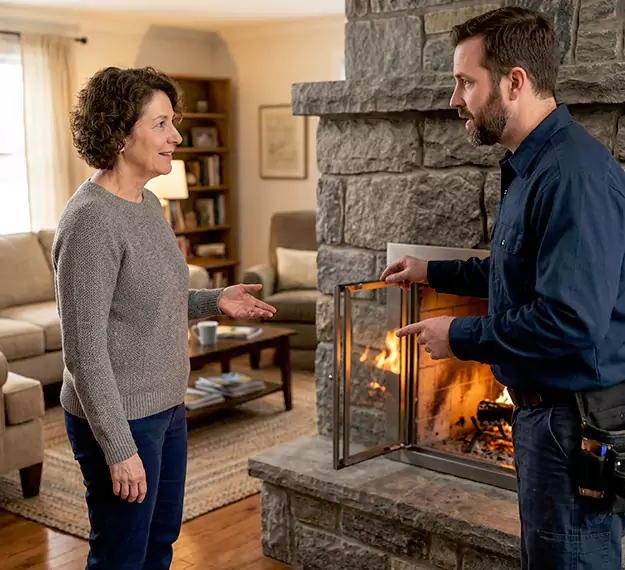 Why Homeowners Choose Our Fireplace Door Installation Team in Pasadena, TX?