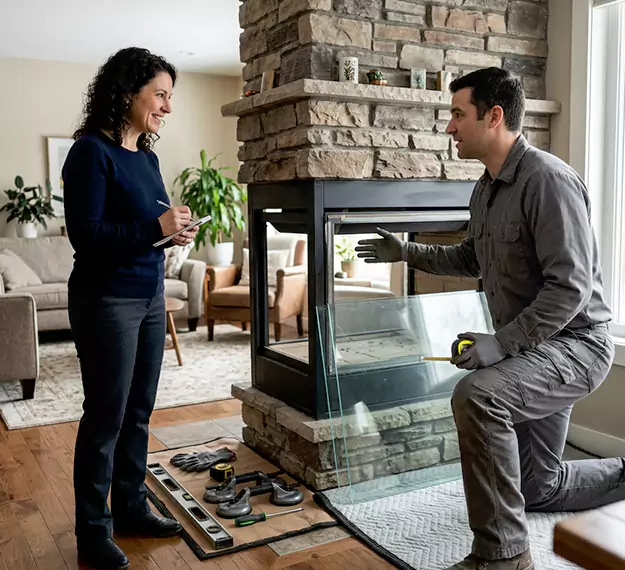 Certified Fireplace Glass Installation Company: Your Local Fireplace Glass Door Installer in Pasadena, TX