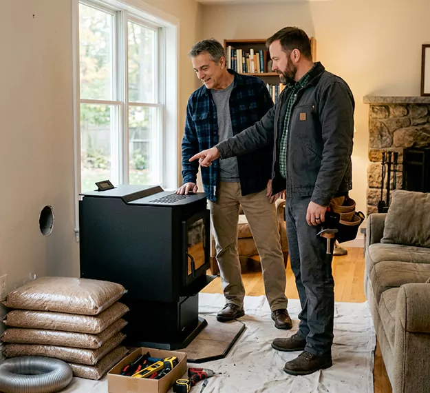 Why Pasadena Homeowners Choose Our Pellet Fireplace Installation Team?