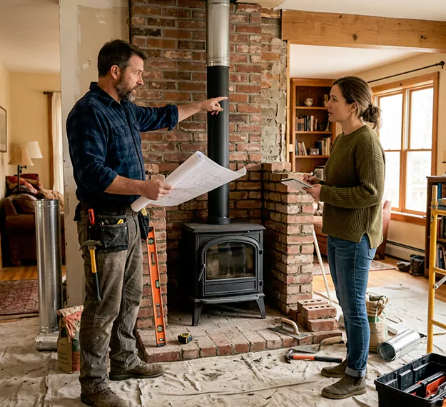 Why Pasadena Homeowners Choose Our Wood Fireplace Installation Team?