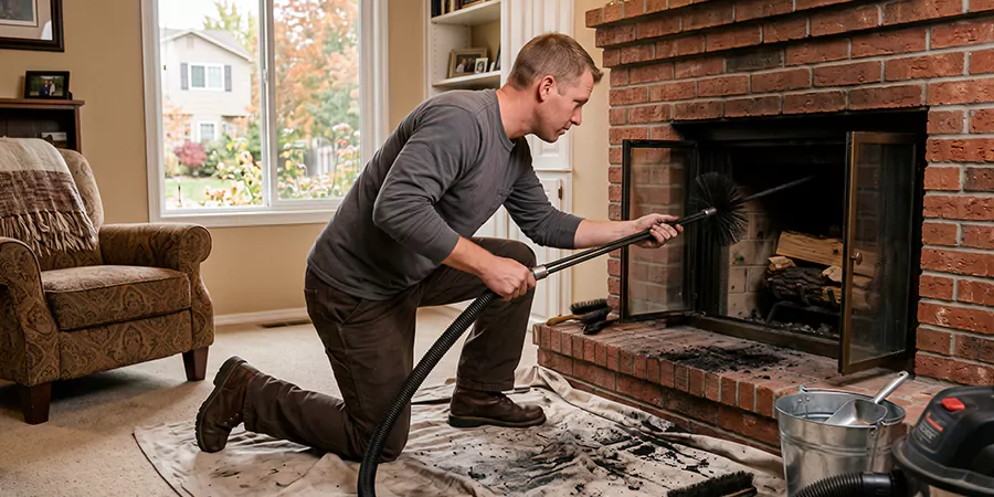 Fireplace Cleaning in Pasadena