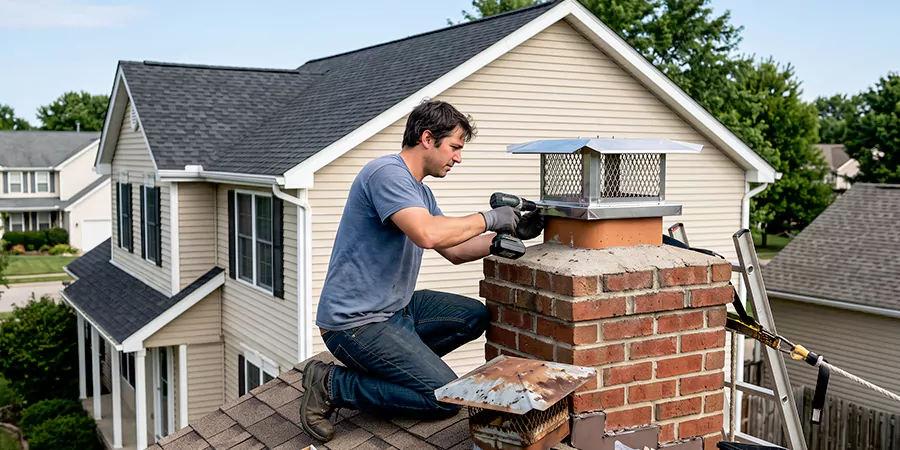 Metal Chimney Cover Replacement Pasadena
