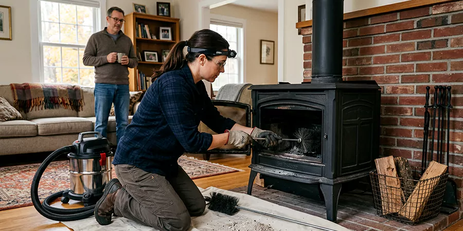 Wood Stove and Pellet Stove Cleaning Service Pasadena