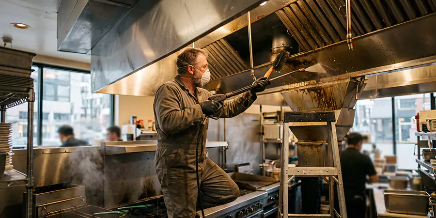 Commercial Restaurant and Kitchen Chimney Cleaning Pasadena