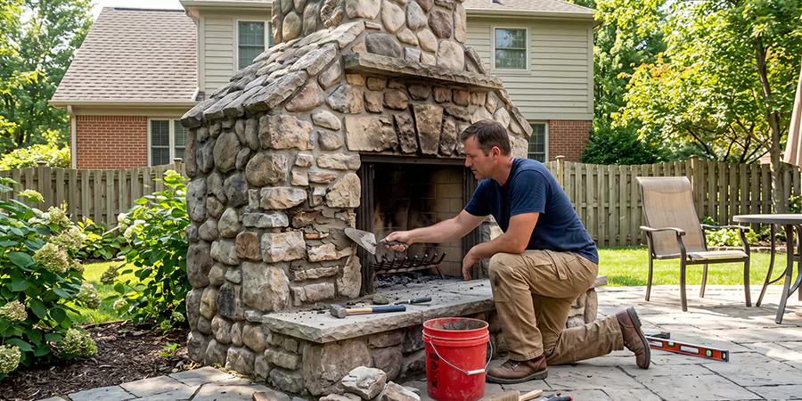 Outdoor Fireplace Repair Pasadena