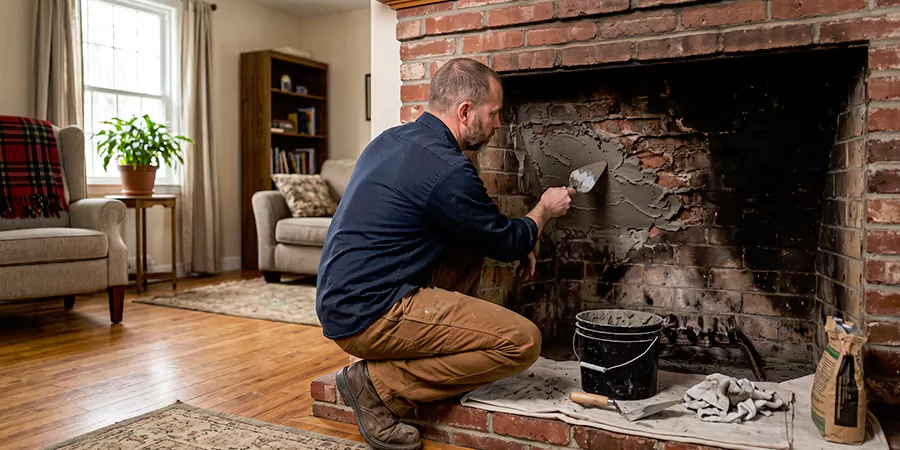 Modern Fireplace Refacing Pasadena