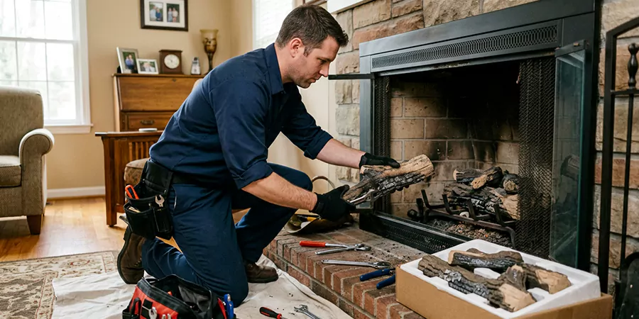 Ventless Gas Log Replacement Pasadena