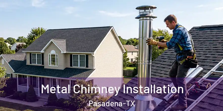  Metal Chimney Installation Pasadena-TX