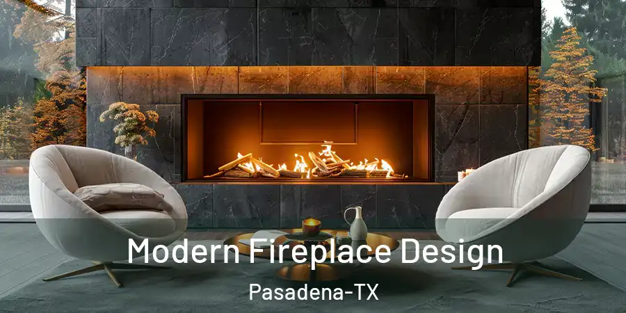  Modern Fireplace Design Pasadena-TX
