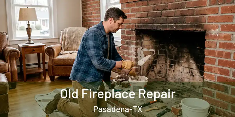 Old Fireplace Repair Pasadena-TX